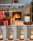 Candle Warmer Lamp - Beige - VAUCLUSE