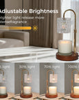 Candle Warmer Lamp - Transparent - VAUCLUSE