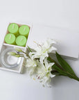 Lily Tealights and Candle Holder Set - VAUCLUSE