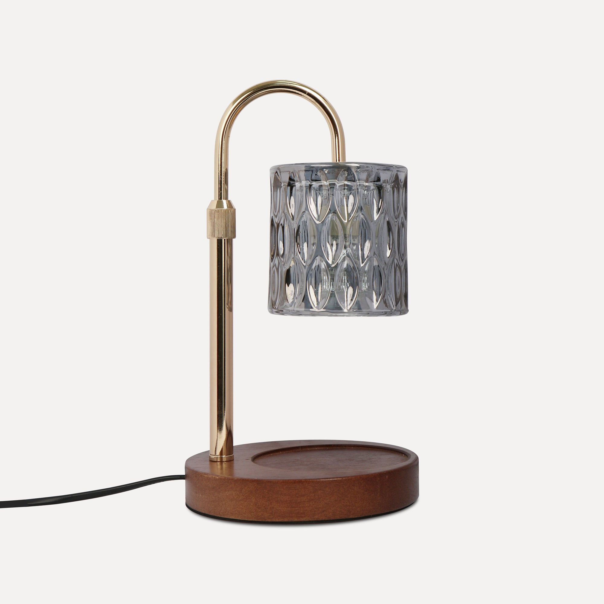 Candle Warmer Lamp - Smoky Grey - VAUCLUSE