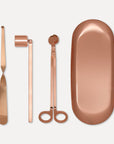 Candle Wick Trimmer, Snuffer and Dipper Set (Rose Gold) - VAUCLUSE