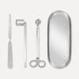 Candle Wick Trimmer, Snuffer and Dipper Set (Silver) - VAUCLUSE