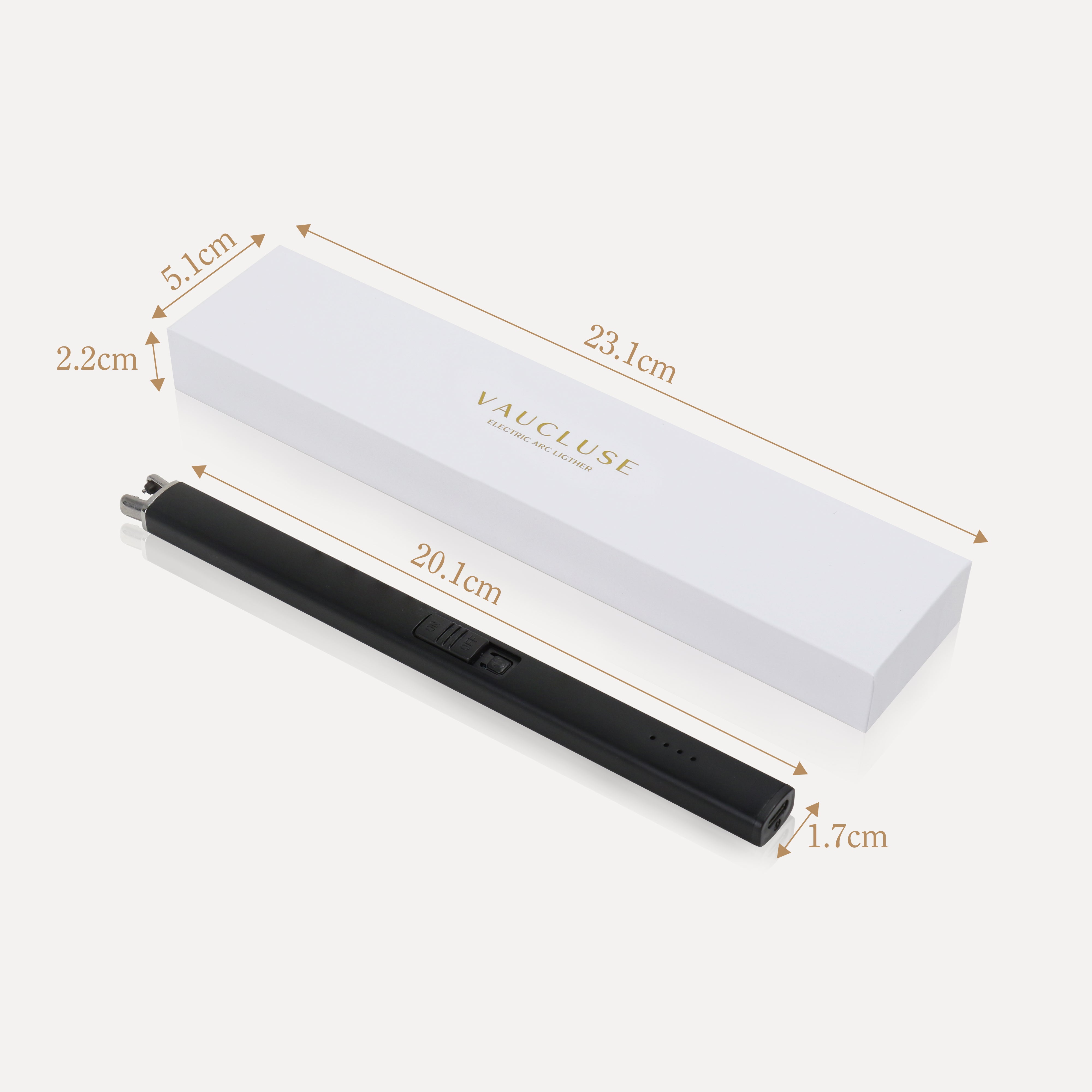 Electric Lighter (Black) - VAUCLUSE