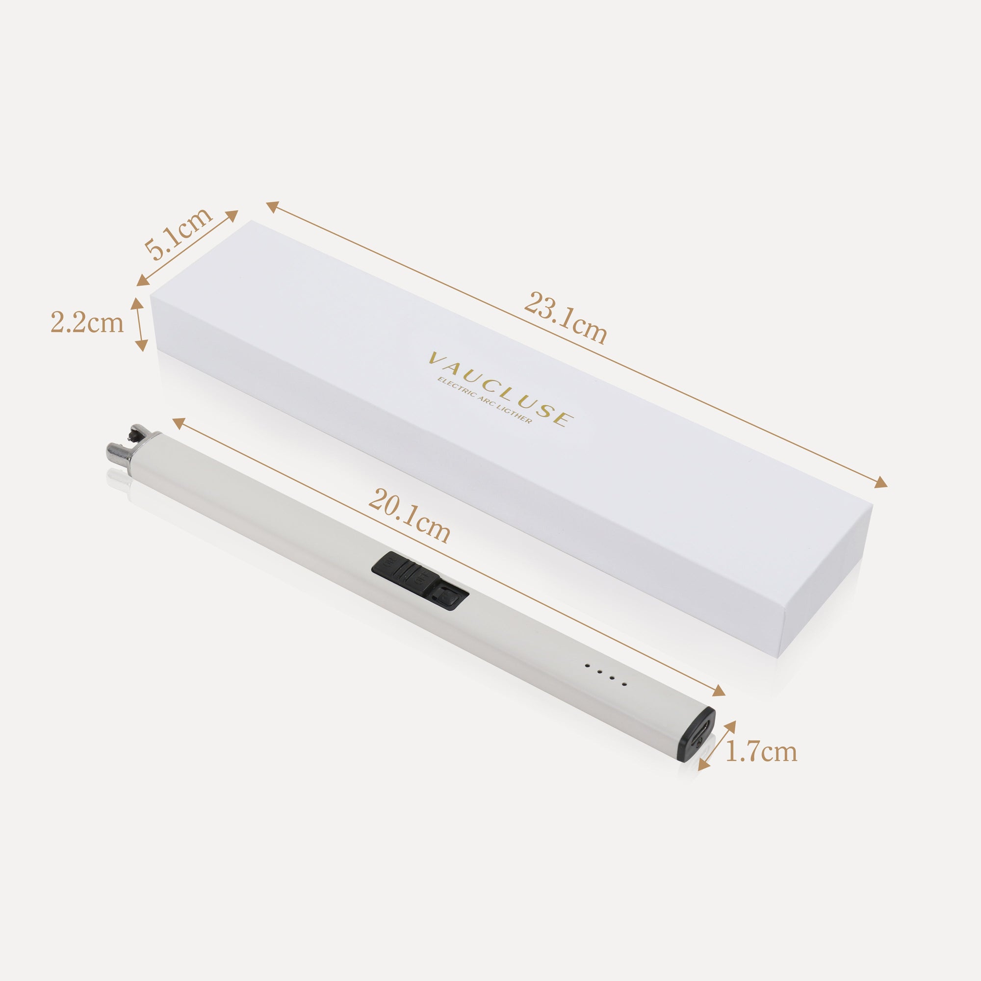 Electric Lighter (Ivory) - VAUCLUSE