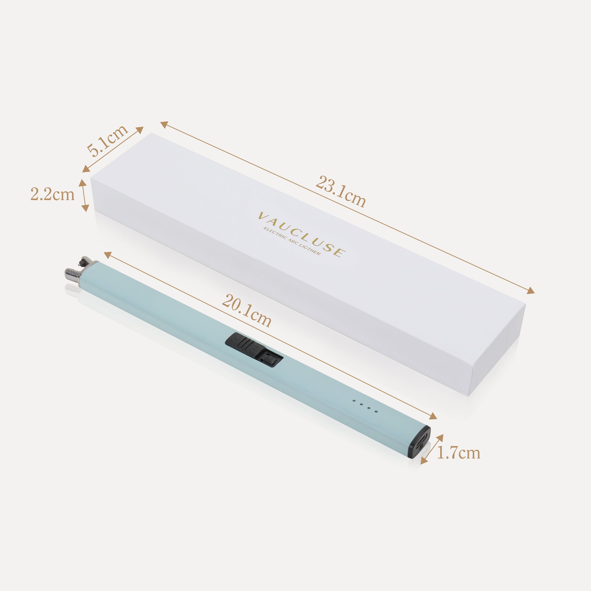 Electric Lighter (Light Teal) - VAUCLUSE