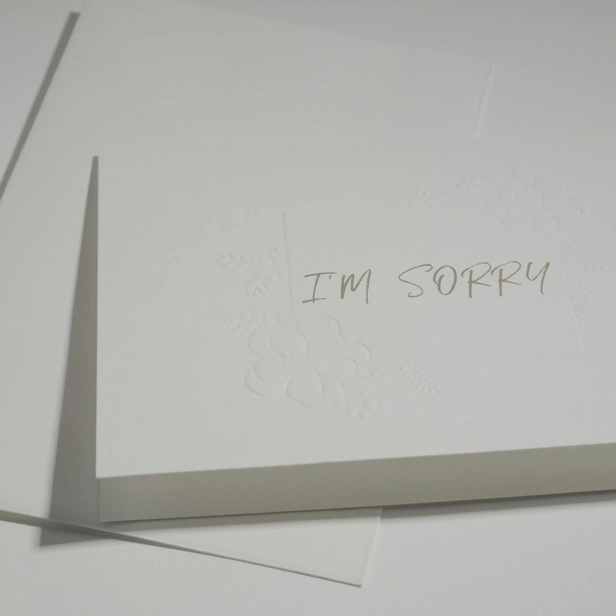 I'm Sorry Card - VAUCLUSE