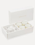 Jasmine Tealights and Candle Holder Set (Flower shape) - VAUCLUSE