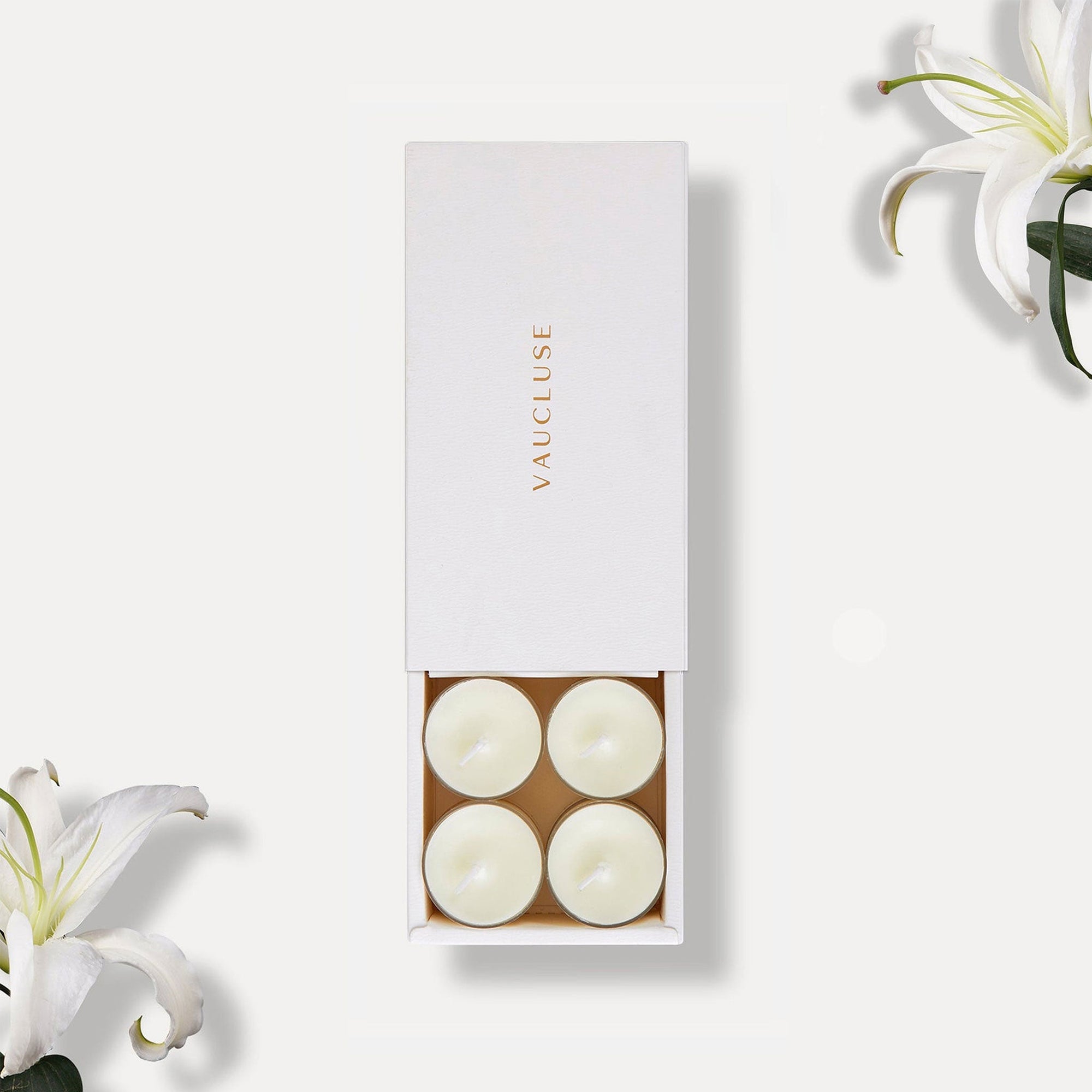 Lily Scented Tealight Candles - VAUCLUSE