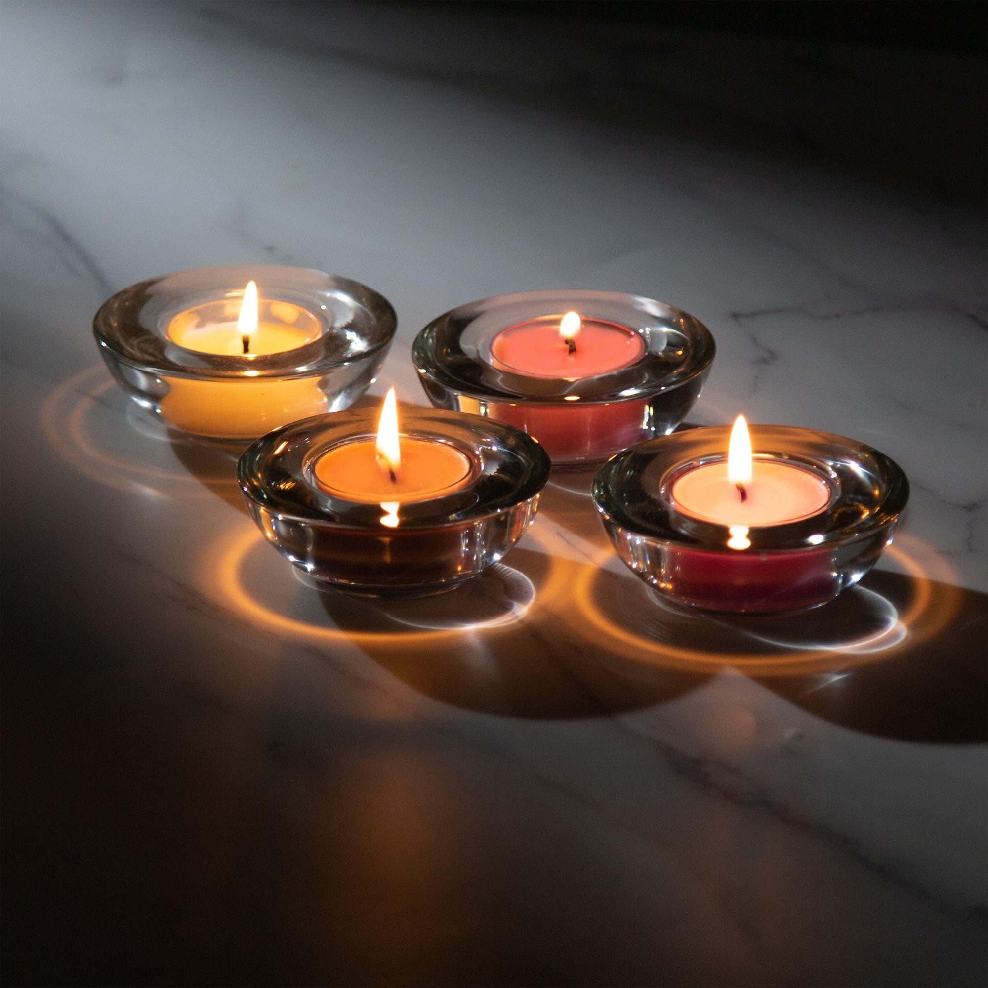 Pair of Tealight Candle Holders - VAUCLUSE