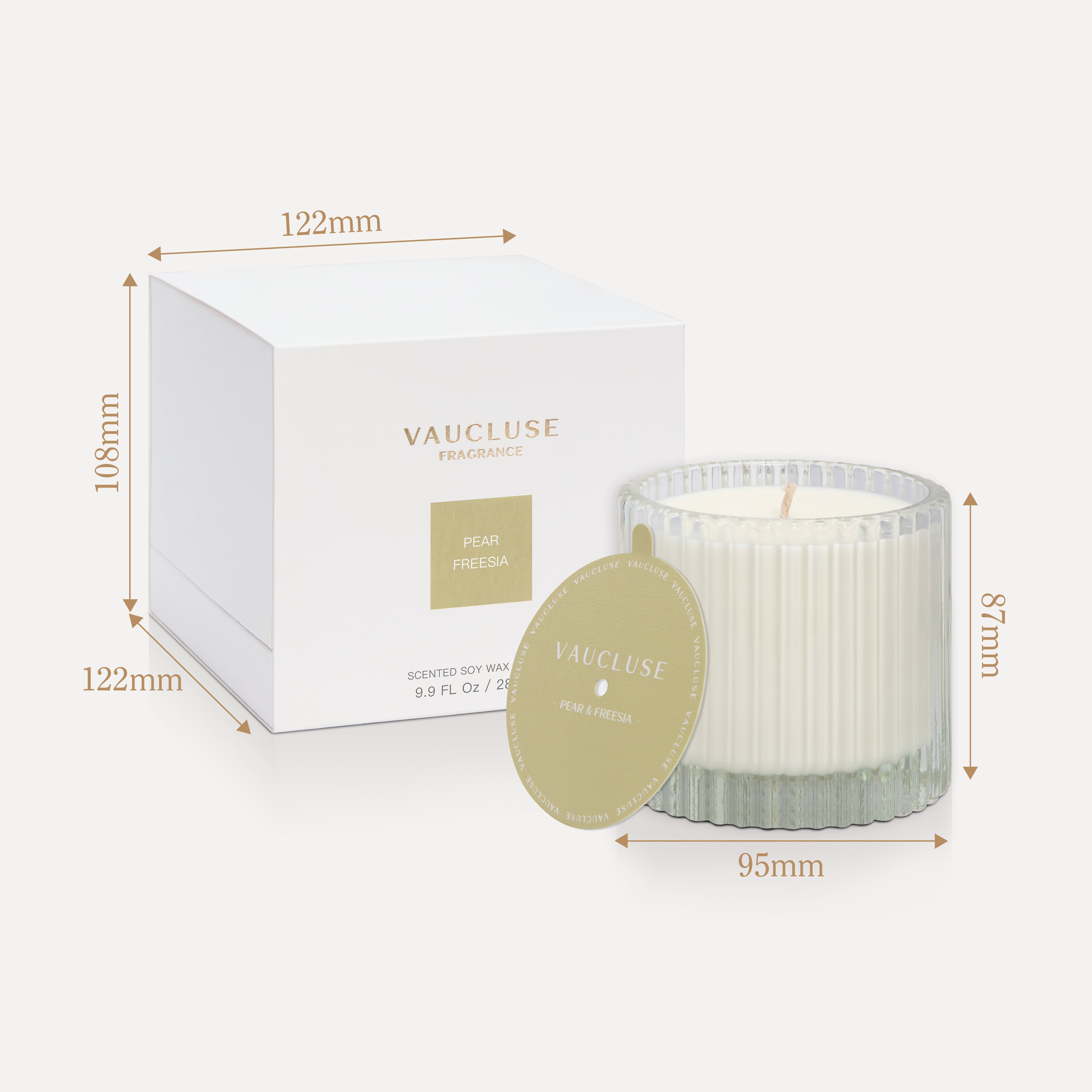 Pear &amp; Freesia Scented Candle - VAUCLUSE