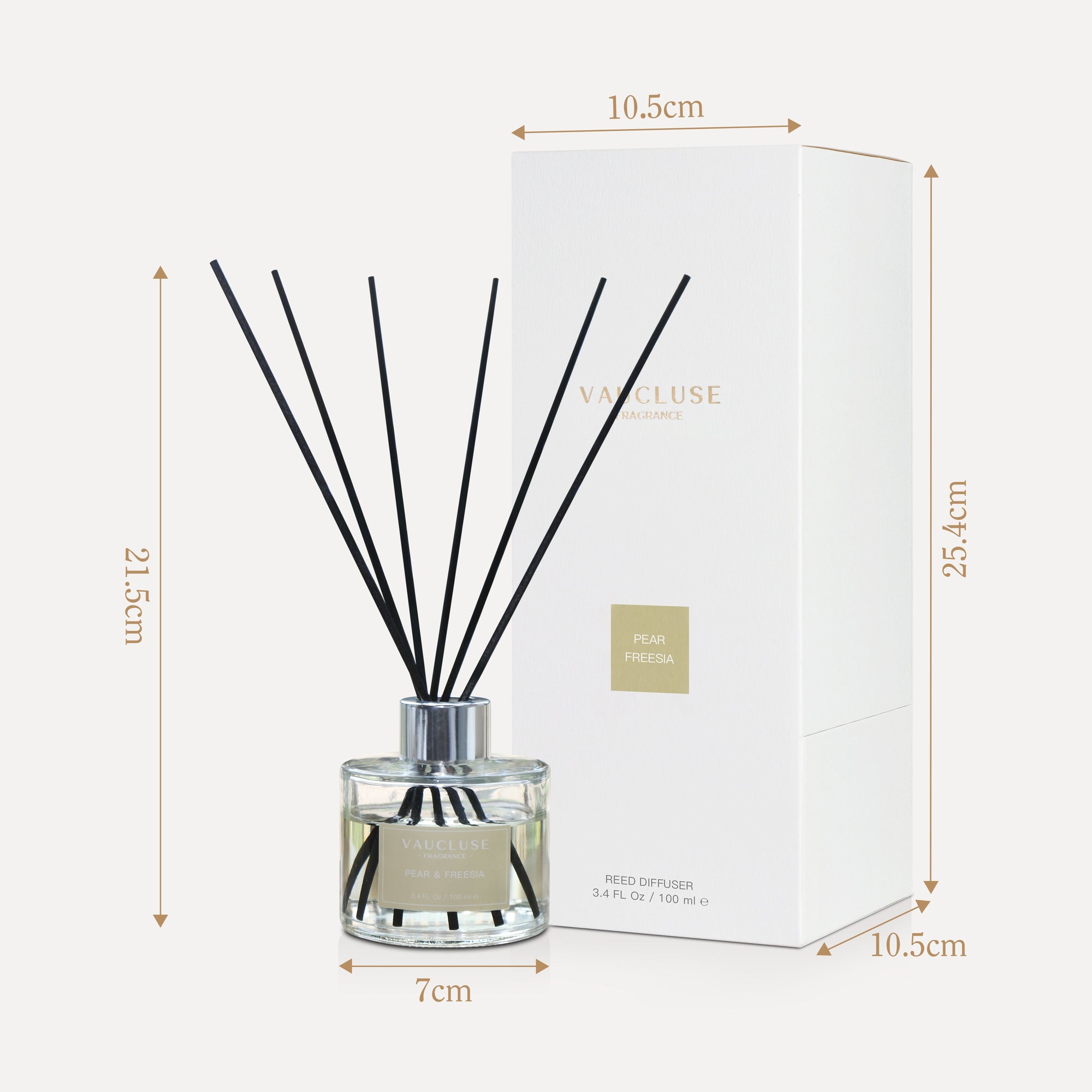 Pear &amp; Freesia Scented Reed Diffuser - VAUCLUSE