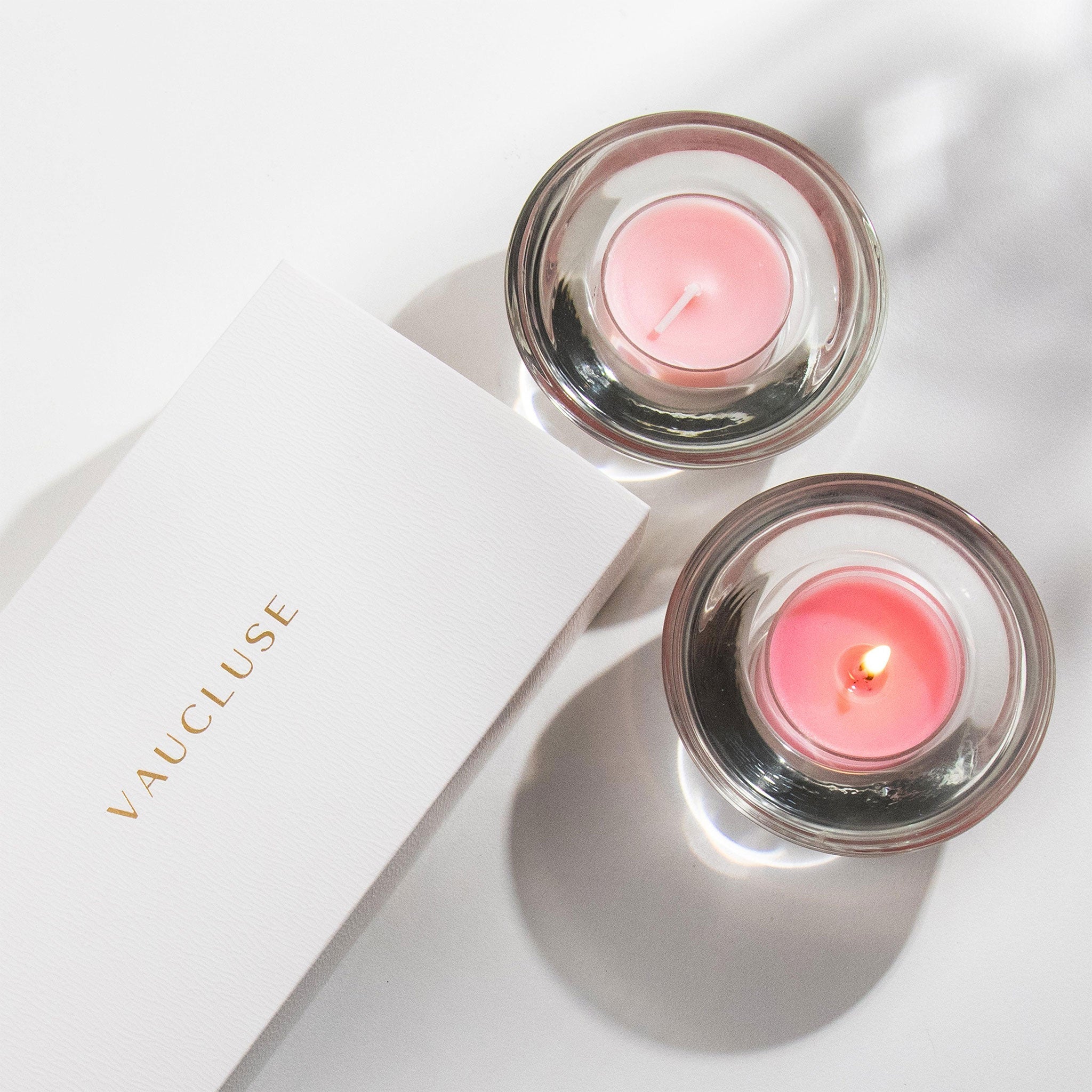 Rose Scented Tealight Candles - VAUCLUSE