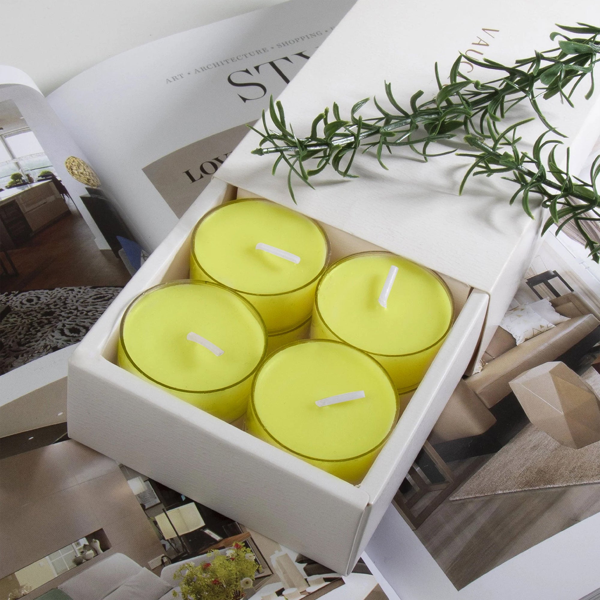 Vanilla Scented Tealight Candles - VAUCLUSE