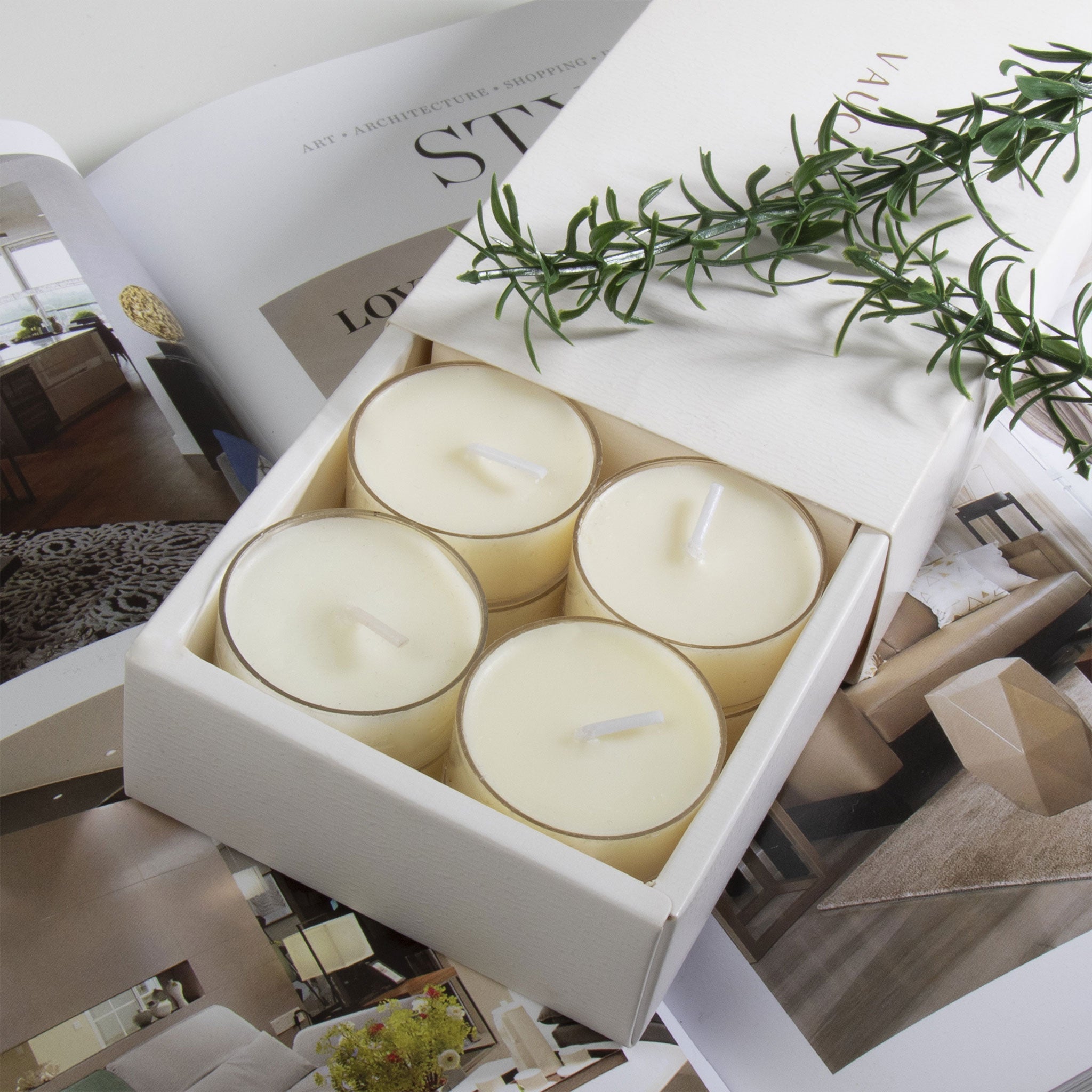 Vanilla Scented Tealight Candles - VAUCLUSE