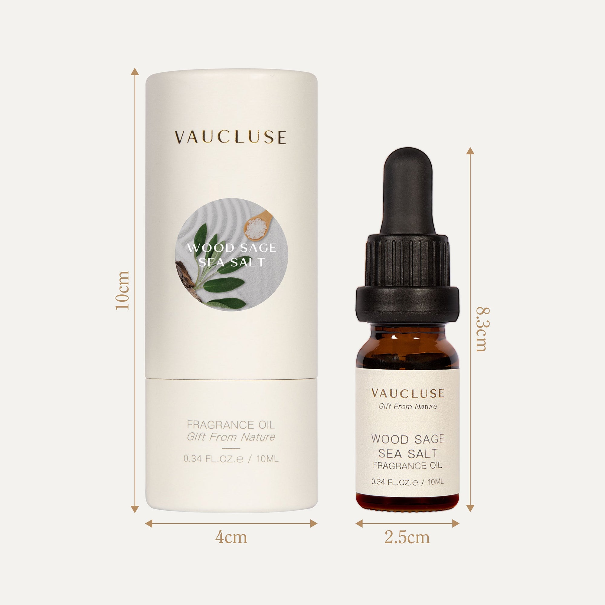 Wood Sage Sea Salt Essential Oil - 10ml - VAUCLUSE