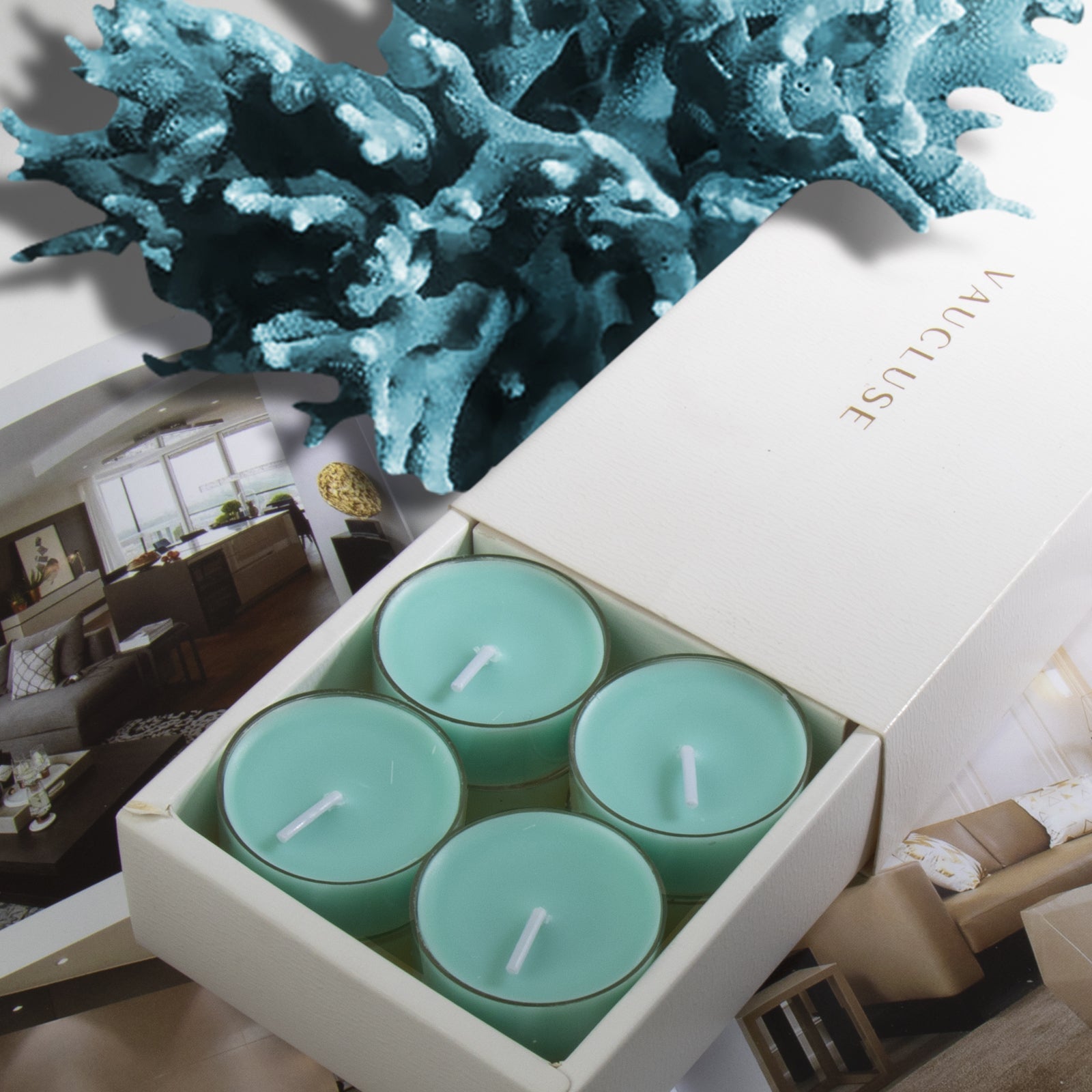 Ocean Scented Tealight Candles - VAUCLUSE