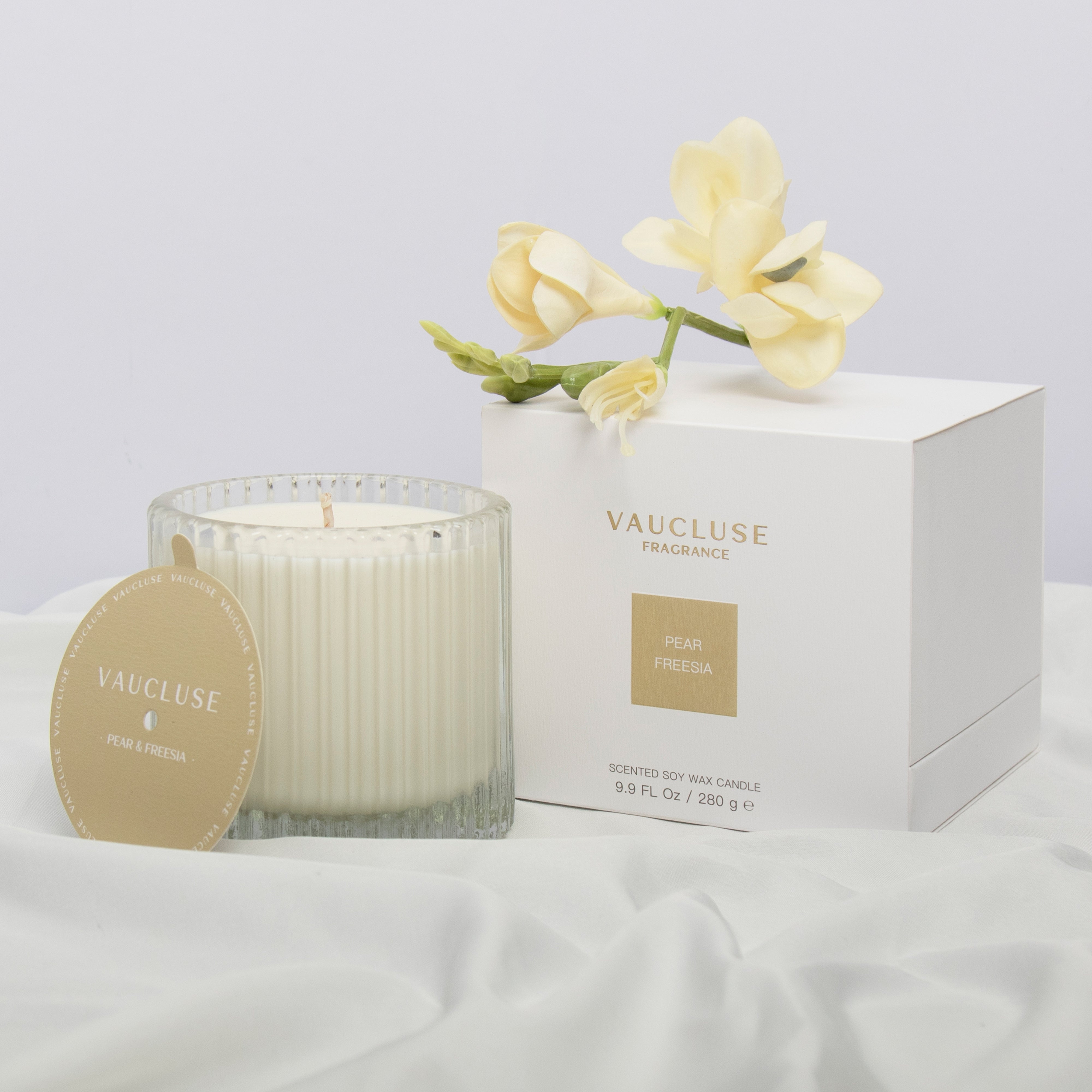 Pear & Freesia Scented Candle - VAUCLUSE